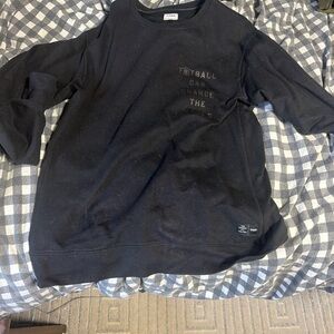 PARK “Football Can Change The World” Black Men's Crew Large